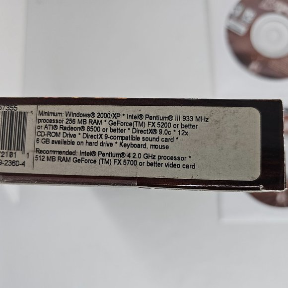 The Bard's Tale 2005 PC Game CD-Rom *MISSING A DISC* - Picture 8 of 8